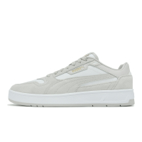 Puma 休閒鞋 Court Classic Street SD 男鞋 女鞋 灰 白 皮革 低筒 情侶鞋 40021502