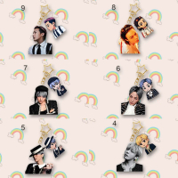Móc Khóa Acrylic BIGBANG G-DRAGON Năng Lượng Hoa Cúc Trơn Lấp Lánh Vòng Cổ ZO&FRIENDS Phụ Kiện Móc T