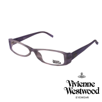 【Vivienne Westwood】英倫個性風光學眼鏡(淡紫 VW067_04)