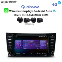 7870 8" 12G+256G Carplay Auto Android 13.0 Car DVD Player GPS map WIFI Bluetooth Radio For Benz W211 W463 W219 W209 2004-2012