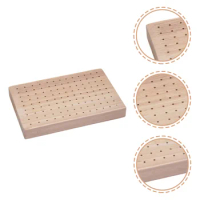 Plug Board Air Dry Clay for Kids Display Shelves Party Tray Appetizer Picks Holder Skewer Child