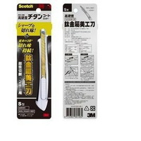 3M US-TLR 鈦金屬美工刀(L型) 刀片補充包