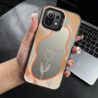 Ốp Điện Thoại, Dành Cho Xiaomi 11 LITE 11 LITE 11 LITE 5G 11 LITE 5G NE, Thiết Kế Hoa, Bán Trong Suố
