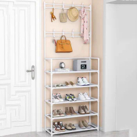 Simplicity Layered Shoe Cabinet Tall White Rack Ultra Thin Shoe Cabinet High Quality Nordic Organizador De Zapatos Furniture