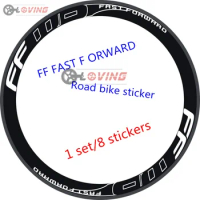 Outline FFWD road bicycle rim sticker Road Bicycle stickers road bicycle rim vinlys high quality sticker