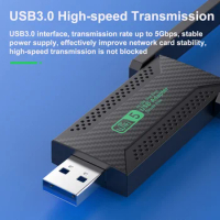 WiFi USB 3.0 Adapter 1200Mbps Dual Band 2.4G 5Ghz WIFI USB Network Card Adapter for Desktop Laptop