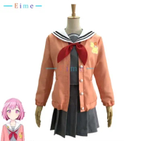 Game Project Sekai Colorful Stage Ootori Emu Cosplay Costume Women High School Uniforms Halloween Party Suit Custom Made