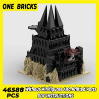 Moc Building Bricks Military Film Model Strategic Black Fortress Technology Modular Blocks Gift Christmas Toys DIY Sets Assembly