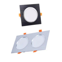 Square Recessed Dimmable LED Downlight 7W 10W 14W 20W Ceiling Lamp For Kitchen Home Office Living Room Indoor Lighting