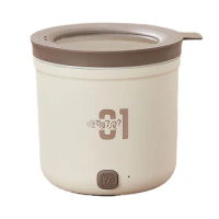 Multifunctional Mini Rice Cooker 1-2 People Portable Hot Pot Mini Rice Cooker Dormitory Office Appliance 220V