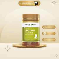 Mầm Đậu Nành Úc Healthy Care Supper Lecithin 1200mg Viên Hỗ Trợ Sức Khoẻ Cải Thiện Làn Da Phụ Nữ \ M