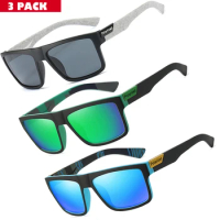 3-PACK Classical Square Cycling Sunglasses Outdoor Sports Running Driving Men Women Festival Party Wear Goggles