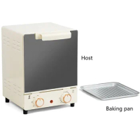CUKYI 15L Electric Vertical Oven Mini Pizza Cake Cookies Maker Bread Toaster 60 min Timing Baking Tool Breakfast Machine 220V