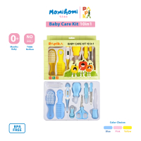Papika Baby Care Kit Set 10 in 1 Set Perlengkapan / Peralatan / Alat Perawatan Bayi Set 10in1 Sisir 