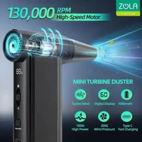 ZL MINI TURBO AIR DUSTER BLOWER KEYBOARD KAMERA PC LAPTOP ALT OPOLAR - MINI TURBIN DUSTER Mini Turbi