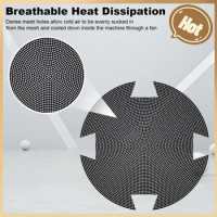 2/4 Pack Fan Dust Filter Breathable Ventilation Dust-proof Net Fan Dustproof Cover for PS5 Slim for PlayStation 5 Slim