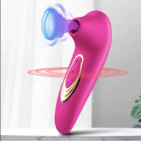 Adult Supplies Sucker Clitoris Sucking Vibrator Female Clit Oral Stimulator Nipple Vagina Sex Toys for Women Masturbator Product