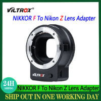 VILTROX NF-Z Lens Adapter Auto Focus Adapter Ring For NIKKOR F Lens to Nikon Z Z6 II Z7 Z50 Z30 Z9 ZFC Camera Mount
