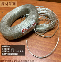透明電線 50芯 100芯 100C 50C零售1公尺 台灣製造 鍍錫花線 透明喇叭線 平錫電線