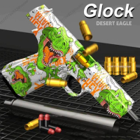 Glock 98k Desert Eagle Manual Ammunition Ejection M1911 Soft Bullet Toy Gun Boys And Children Toys