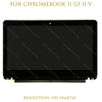 906957-001 11.6-inches HD For HP Chromebook 11 G5 11-V Series LCD Touch Screen Laptops DIgitizer Replacement Assembly