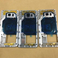 For Samsung Galaxy Note5 Note 5 N920 Middle Frame Mid Bezel Metal Frame Housing Chassis With Side Button Parts Replacement