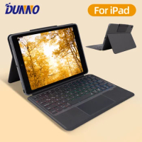 Magic Separation Keyboard Case For iPad Pro 12.9 Pro 11 Air 4 5 10.9 7/8/9th Gen 10.2 Magnetic Wireless English Keyboard Cover
