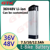 Gtk 13S 48V 10S 36V Ebike Battery 48 V 7.5Ah 12.5Ah 10Ah Folding With BMS for Silver fish Electric Bike Battery Ebike bicycle