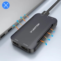 LENTION USB 3.0 HDMI Video Capture Card 1080P60Hz HD Video Streaming Audio Capture Card for Camera Medical PC Live Streaming
