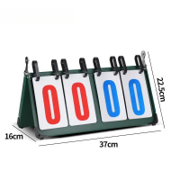 Basketball Scoreboard, Flippable Football, Badminton, And Ball Game Scoreboard, Flippable Scoreboard
