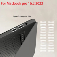 Thunderbolt port Charging Port Protective Film For Macbook Pro 16.2 2023 M3 PRO Type-C Protector Film For Macbook PRO16 M3 MAX