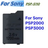 High Quality Real Capacity 1200mAh 3.6V Lithium Ion Battery Pack Replacement for Sony PSP 2000/3000 PSP-S110