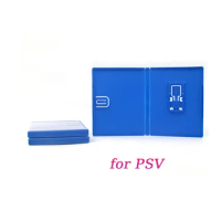 ZUIDID Replacement For Psvita PS Vita PSV 1000 2000 Game Card Storage Case Box Blue Cartridge Holder Shell Box Storage Shell