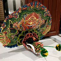 Barongan telon jamang kulit/barongan pentas uk.18/