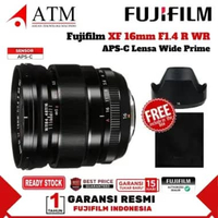 Fujifilm XF 16mm f1.4 R WR Fuji XF16mm f1.4 Lens Garansi Resmi