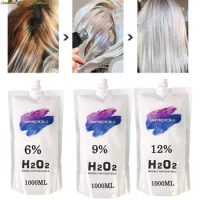 6% 9%12%Hydrogen Peroxide Thick Dioxygen Milk Hair Color Cream Bleaching Hair Powder Creme Developer Odorless H2o2 Oxidant