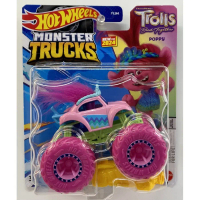 Hot Wheels Monster Trucks 1:64 Diecast – Trolls Band Together Poppy