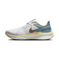 Nike Air Zoom Structure 25 男 白黃綠 運動 氣墊 緩震 網布 慢跑鞋 HV5976-121