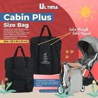 Ultima Stroller Bag for Cabin size PLUS - Tas stroller seperti Nuna Trvl, Hybrid cabi, baby jogger, 