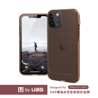 【UAG】(U) iPhone 12/12 Pro 耐衝擊保護殼-亮透橘(U by UAG)