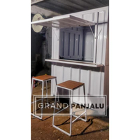 BOOTH CONTAINER UKURAN 1,5X1,5X2M CUSTOM