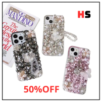 Ốp Lưng iPhone Đính Đá Thủ Công Tinh Xảo - Bảo Vệ Sang Trọng 11, 12, 13, 14 Pro Max