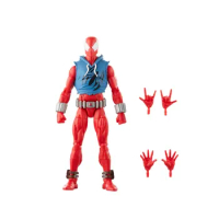 Marvel Legends Retro Wave Scarlet Spiderman 6" Action Figure