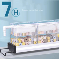 Transparent Acrylic Fish Tank Filter Drip Box Aquarium Filter Accessories Top Filter Circulating Filtro Acuario