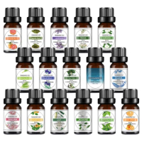 10ml Aromatherapy with Dropper Natural Plant Essential Oil For Diffuser Spearmint Jasmine Eucalyptus Neroli Aroma Essential Oils