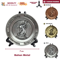 Souvenir pajangan piring magnet Surabaya oleh oleh Indonesia