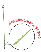 專利不卡卡 水管毛髮疏通棒65cm 2入