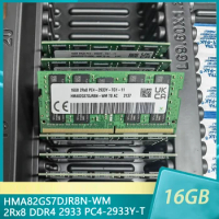 1 Pcs For SK Hynix 16GB HMA82GS7DJR8N-WM 16GB 2Rx8 DDR4 2933 PC4-2933Y-T Notebook Memory