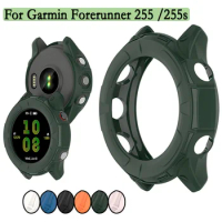 For Garmin Forerunner 255 Watch Case Soft and Durable TPU Hollow Watch Protector Shell Protective Case For Forerunner 255s