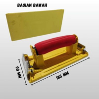 Hand Sander 90 x 185 mm Pad Holder Alat Tatakan Pegangan Handle Amplas Ampelas Hamplas Abrasive Pape